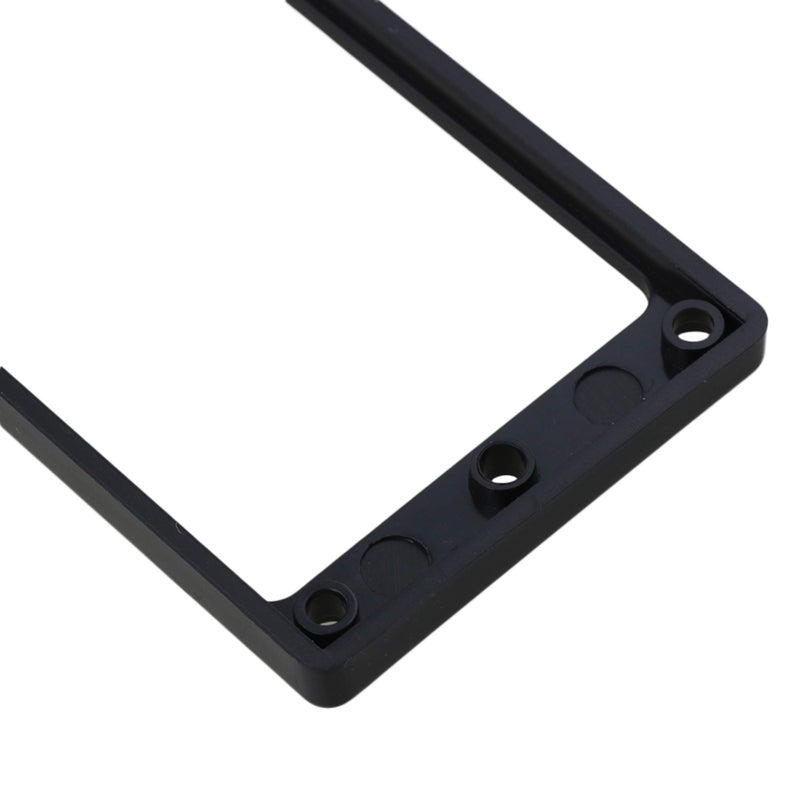 Lovermusic Set of 2 Flat Neck Bridge Pickup Frame 7 String Guitar 7 * 9 for Bridge Pickup and Flat Bottom 5 * 7 for Neck Black - Image 5